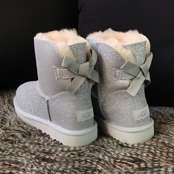 UGG Shoes - UGG Mini Bailey Bow Sparkle Boots